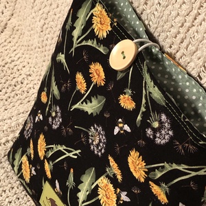 d a n d e l i o n s. Pitypangos könyv/tablet védő tok/könyvtasak/könyvölelő (akár e-booknak is) - táska & tok - ebook & tablet tok - Meska.hu