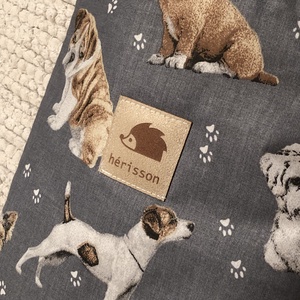 d o g s. Könyv védőtok. - könyv & zene - könyvtok - Meska.hu