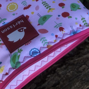 Printemps. Vidám tavaszi sminkcucc-tartó/pipere - táska & tok - neszesszer - Meska.hu