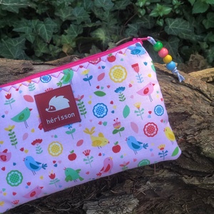Printemps. Vidám tavaszi sminkcucc-tartó/pipere - táska & tok - neszesszer - Meska.hu