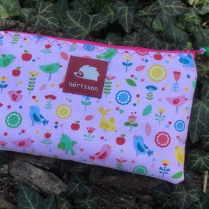 Printemps. Vidám tavaszi sminkcucc-tartó/pipere - táska & tok - neszesszer - Meska.hu