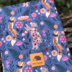 WOODLAND ANIMALS.  Könyvtok. - táska & tok - ebook & tablet tok - Meska.hu