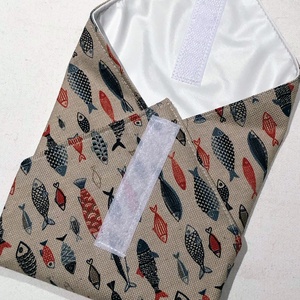 Akvárium _ újraszalvéta - otthon & életmód - konyhafelszerelés, tálalás - konyhai textil - szalvéta - Meska.hu