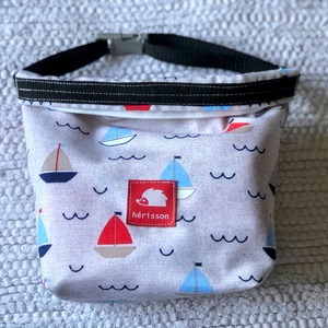 s a i l i n g _ lunchbag - táska & tok - uzsonna- & ebéd tartó - szendvics csomagoló - Meska.hu