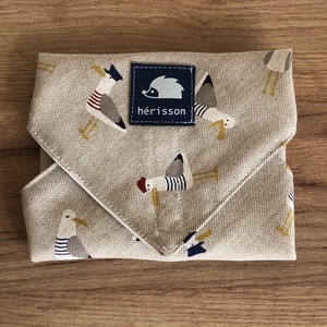 s e a g u l l s  _ újraszalvéta - otthon & életmód - konyhafelszerelés, tálalás - konyhai textil - szalvéta - Meska.hu