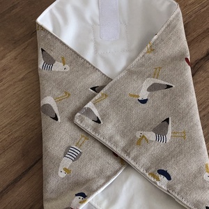 s e a g u l l s  _ újraszalvéta - otthon & életmód - konyhafelszerelés, tálalás - konyhai textil - szalvéta - Meska.hu