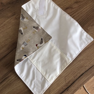 s e a g u l l s  _ újraszalvéta - otthon & életmód - konyhafelszerelés, tálalás - konyhai textil - szalvéta - Meska.hu
