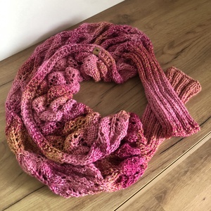 Raspberry shrug _ Kézzel kötött puha és meleg bolero - ruha & divat - női ruha - bolero - Meska.hu