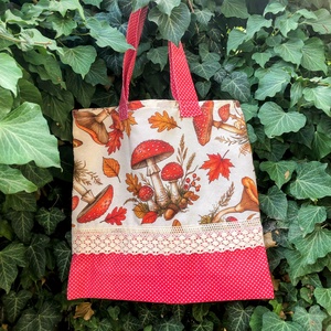TOADSTOOLS. Gombás shopper.  - Meska.hu