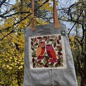 a u t u m n. d a y s No. 4.  XL baglyos shopper  - Meska.hu