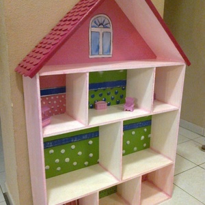 Babaház és polc 100%  kézzel készült  ÓRIÁS -  - Meska.hu