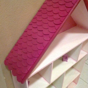 Babaház és polc 100%  kézzel készült  ÓRIÁS -  - Meska.hu