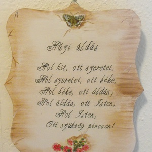 Egyedi Tábla -  - Meska.hu