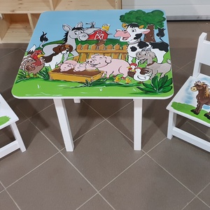  Gyerek Asztal és szék  - otthon & életmód - babaszoba, gyerekszoba - gyerek asztal székkel - Meska.hu