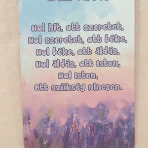 Házi áldás tábla - otthon & életmód - vallás - házi áldás - Meska.hu