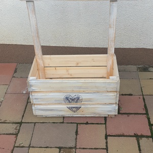 Virágtartó Láda fából - otthon & életmód - ház & kert - virágláda, balkonláda - Meska.hu
