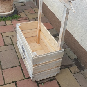 Virágtartó Láda fából - otthon & életmód - ház & kert - virágláda, balkonláda - Meska.hu