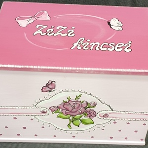Fenyő  kincsesláda játéktároló - Meska.hu