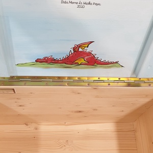 Játéktároló láda - otthon & életmód - babaszoba, gyerekszoba - játéktároló - Meska.hu