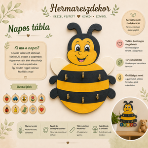  Egyedi Óvodai napos tábla  �   Kézzel festett egyedi mintával  Hermareszdekor - otthon & életmód - dekoráció - asztal és polc dekoráció - asztaldísz - Meska.hu