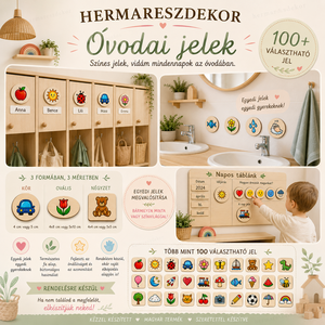 Óvodai jel  - játék & sport - ovis felszerelés - óvodai jelek - Meska.hu