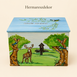 Játéktároló láda - Meska.hu