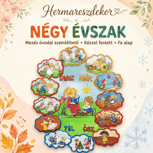 Évszak tábla 12 hónap - otthon & életmód - dekoráció - kép & falikép - táblakép - Meska.hu