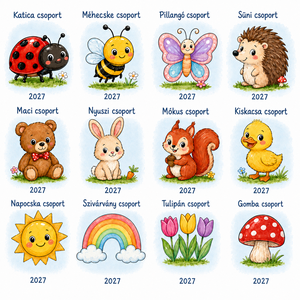 Egyedi ballagó tarisznya névvel és csoport névvel � választható, mesés Hermareszdekor mintával   - táska & tok - kézitáska & válltáska - tarisznya - Meska.hu