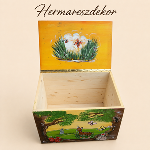 Játéktároló láda - otthon & életmód - tárolás & rendszerezés - láda - Meska.hu