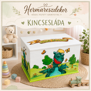 Játéktároló láda - otthon & életmód - tárolás & rendszerezés - láda - Meska.hu