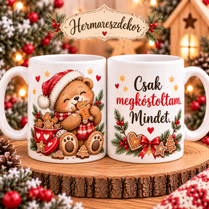 Egyedi Karácsonyi bögrék, amik mosolyt csalnak az arcodra! - otthon & életmód - konyhafelszerelés, tálalás - tálalás - bögre & csésze - Meska.hu