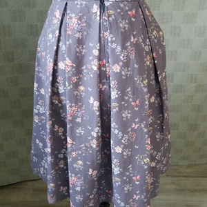 Virágos szoknya - ruha & divat - női ruha - szoknya - Meska.hu