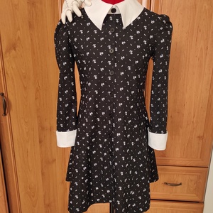 Wednesday Addams lány jelmez 134 - Meska.hu