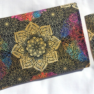 Mandalás könyv védő/ tablet tok - vízálló - könyvjelzővel szettben - könyv & zene - könyvtok - Meska.hu