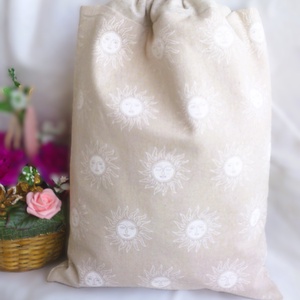Akciós! Kenyeres zsák - péksüteményes zsák - napsugaras - zero waste- nagy méret - ajándék - táska & tok - bevásárlás & shopper táska - kenyeres zsák - Meska.hu