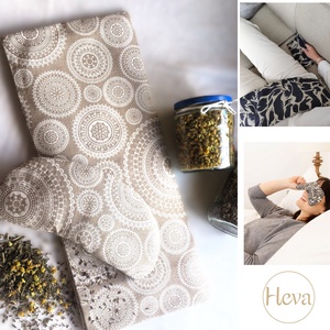 Akciós! Aromaterápiás - Bio relax- szett - szempárna +testpárna - ajándék - anyák napja -  - szépségápolás - egészségmegőrzési kellékek - gyógynövénypárna - Meska.hu