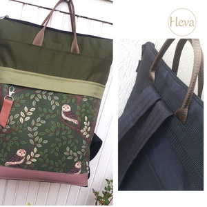 Zöld - baglyos hátizsák/kézitáska- vízálló - valódi bőrrel - pakolós hátizsák - ajándék - kismamáknak - táska & tok - hátizsák - hátizsák - Meska.hu Zöld - baglyos hátizsák/kézitáska- vízálló - valódi bőrrel - pakolós hátizsák - ajándék - kismamáknak - táska & tok - hátizsák - hátizsák - Meska.hu