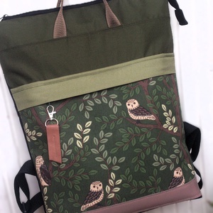 Zöld - baglyos hátizsák/kézitáska- vízálló - valódi bőrrel - pakolós hátizsák - ajándék - kismamáknak - táska & tok - hátizsák - hátizsák - Meska.hu Zöld - baglyos hátizsák/kézitáska- vízálló - valódi bőrrel - pakolós hátizsák - ajándék - kismamáknak - táska & tok - hátizsák - hátizsák - Meska.hu