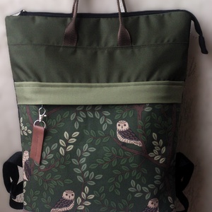 Zöld - baglyos hátizsák/kézitáska- vízálló - valódi bőrrel - pakolós hátizsák - ajándék - kismamáknak - táska & tok - hátizsák - hátizsák - Meska.hu Zöld - baglyos hátizsák/kézitáska- vízálló - valódi bőrrel - pakolós hátizsák - ajándék - kismamáknak - táska & tok - hátizsák - hátizsák - Meska.hu