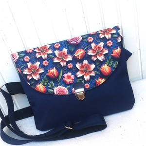 Cross body - oldaltáska, testtáska  - vízálló - ajándék - Heva táska - Anyák napja - Meska.hu