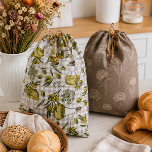 Kenyeres zsák - péksüteményes zsák - zero waste- nagy méret - ajándék - táska & tok - bevásárlás & shopper táska - kenyeres zsák - Meska.hu