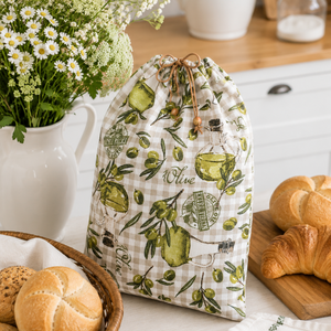 Kenyeres zsák - péksüteményes zsák - zero waste- nagy méret - ajándék - táska & tok - bevásárlás & shopper táska - kenyeres zsák - Meska.hu