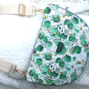 Cross body - tavaszi, menta- oldaltáska, testtáska  - vízálló - ajándék - Heva táska -  - táska & tok - kézitáska & válltáska - vállon átvethető táska - Meska.hu