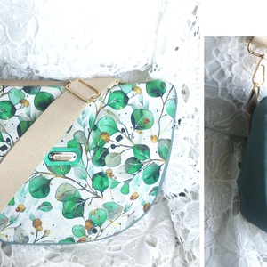 Cross body - tavaszi, menta- oldaltáska, testtáska  - vízálló - ajándék - Heva táska -  - táska & tok - kézitáska & válltáska - vállon átvethető táska - Meska.hu