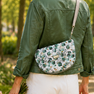 Cross body - tavaszi, menta- oldaltáska, testtáska  - vízálló - ajándék - Heva táska -  - Meska.hu