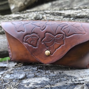 Bőr szemüvegtok  - táska & tok - pénztárca & más tok - szemüvegtok - Meska.hu