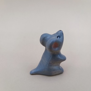 Fából készült kisegér figura  - játék & sport - plüssállat & játékfigura - más figura - Meska.hu