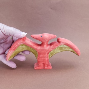 Fa pteranodon dinoszaurusz  játék figura - játék & sport - plüssállat & játékfigura - más figura - Meska.hu