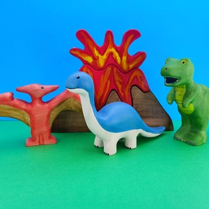 Fa pteranodon dinoszaurusz  játék figura - játék & sport - plüssállat & játékfigura - más figura - Meska.hu