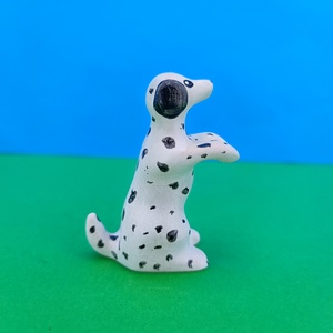 Fa pitiző dalmata kutya játék figura, Játék & Sport, Plüssállat & Játékfigura, Más figura, Famegmunkálás, Festett tárgyak, MESKA